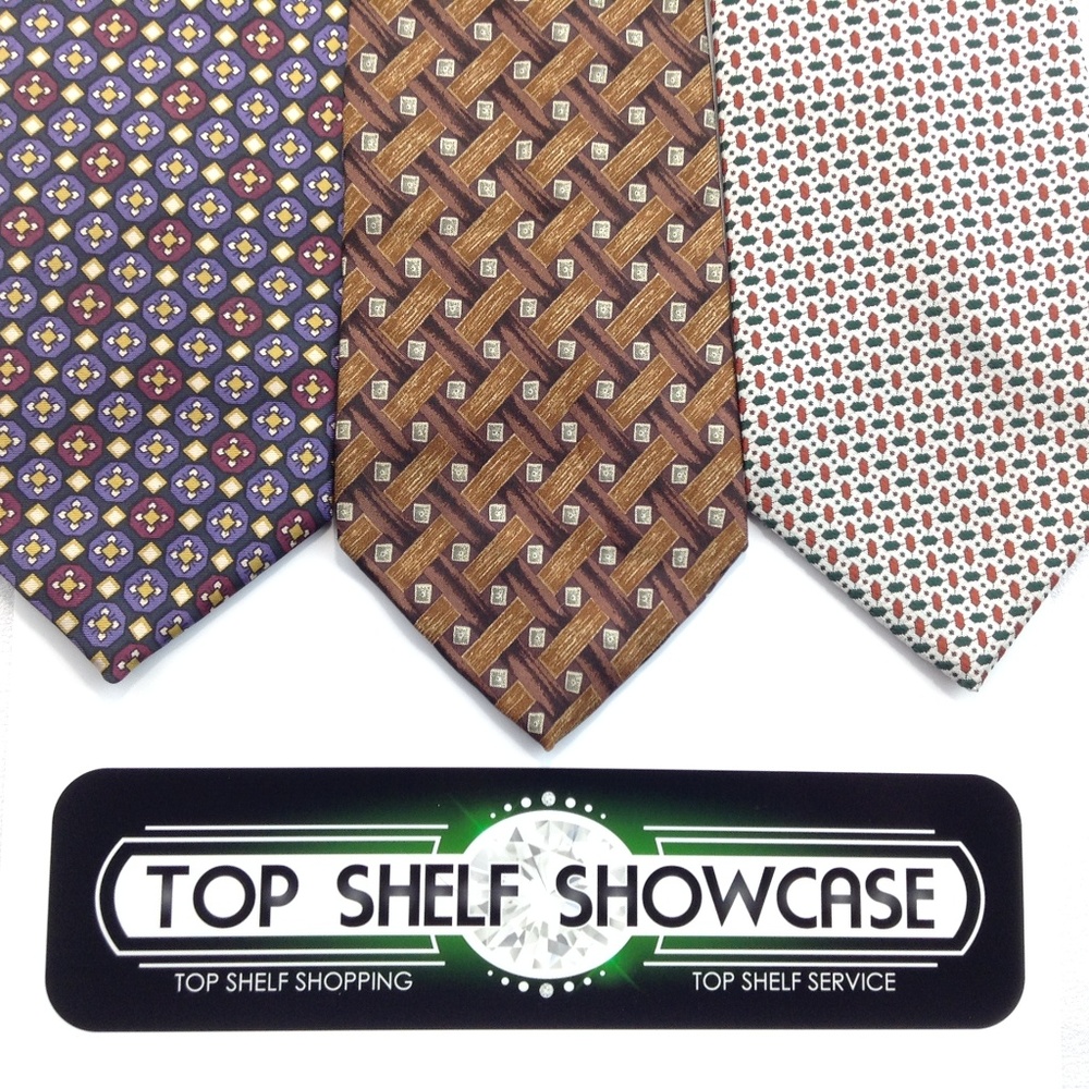 Variety Lot Men's Ties Multi-Color Nigel's Wembley